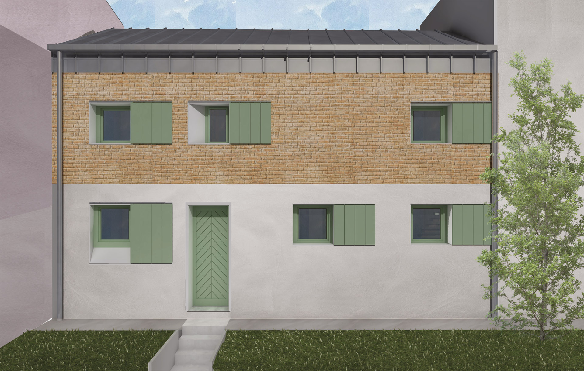 RISTRUTTURAZIONE CASA CONTEMPORANEA